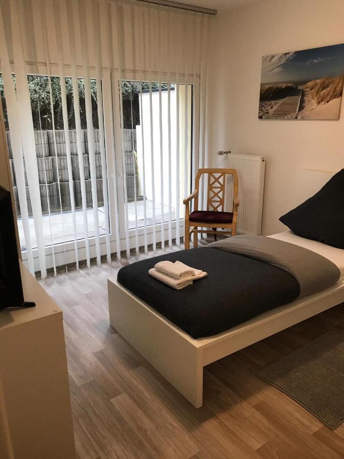 Apartment mit 2 Schlafzimmern und Gartenblick